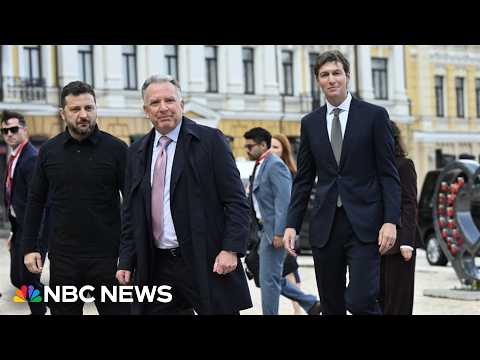 Witkoff and Kushner travel to Russia and Ukraine