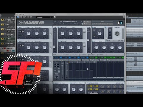 How to make ARP/stepper glide in NI Massive