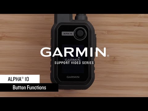 Support: Button Functions on the Alpha® 10