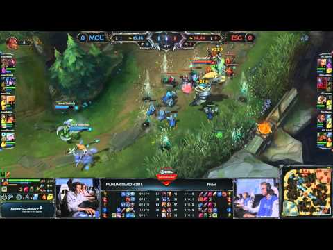 Mouz vs ESG Spiel 1 - ESL Meisterschaft Finals