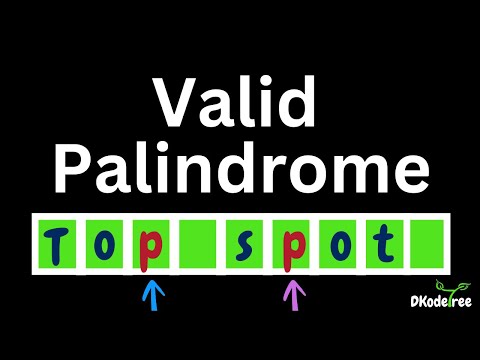 Valid Palindrome - LeetCode 125 | Two Pointers | Full Concept + Python Code