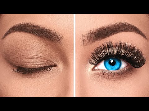 How to get Long Lashes  |  Ultimate Eyes Transformation