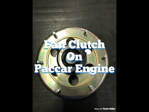 DIY Fan Clutch Replacement On A Paccar Engine. A Step By Step Guide, How To Remove and Replace It