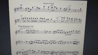 Backrow Politics - Gordon Goodwin. Trumpet solo's transcription. Trumpet battle