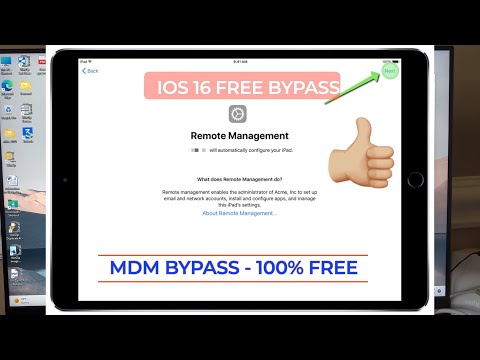 MDM Bypass FREE iOS  17.6.1,17.5.1, iOS 16 2025 - FREE Remote Management Windows Format
