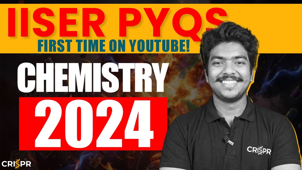 IAT 2024 Chemistry PYQ Solutions Video