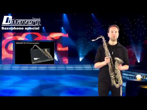 DIMAVERY SP-30 Eb Altsaxophon, blau