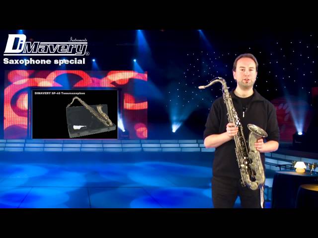 Video teaser per RE-UP / DIMAVERY SAXOPHONE SPECIAL