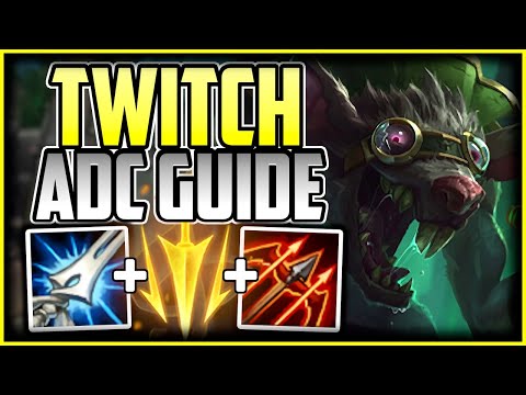 HOW TO PLAY TWITCH & HYPER CARRY + BEST RUNES & BUILDS - League of Legends