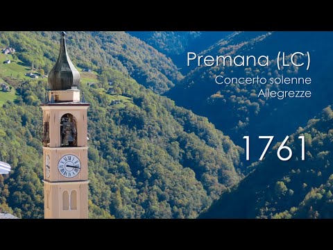 Le campane di Premana (LC) - Allegrezze e concerto solenne