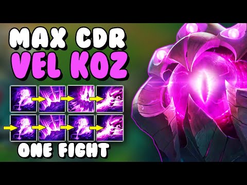 MAX CDR VEL'KOZ TOP LANE TANK SHREDDER | Azzapp Vel'koz Highlights