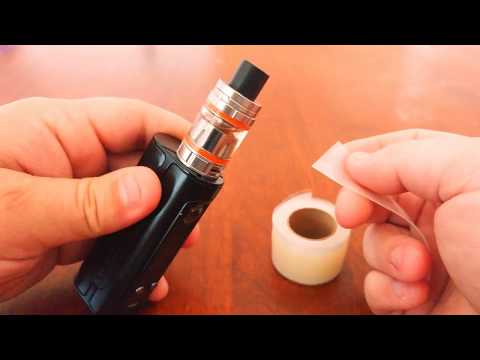 Part of a video titled Vape Tape - How To Keep Your Vape From Leaking In Your Pocket