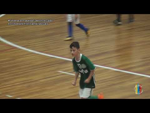 Sto.Andre 0X7 Palmeiras no futsal sub 9