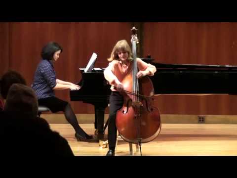 Edward Elgar Salut d'Amour, Double Bass, Solo Tuning, William McGregor, Age 13