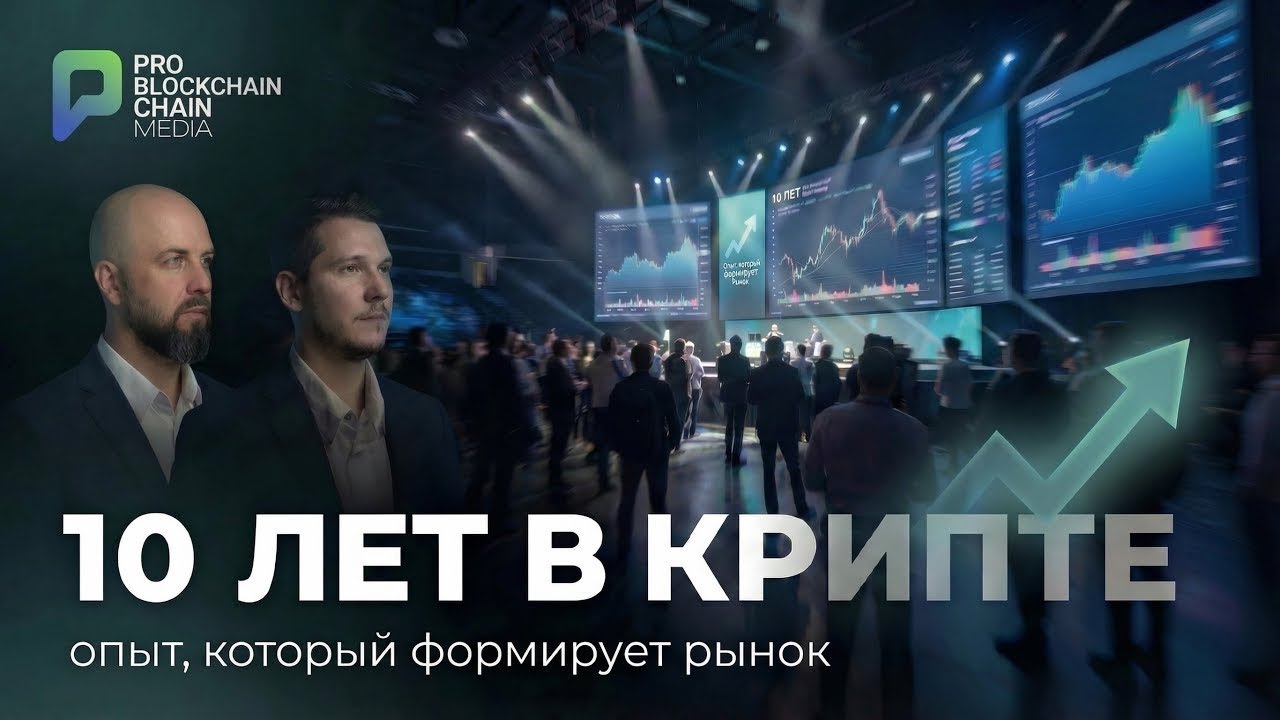 10 лет в крипте! Опыт, который формирует рынок