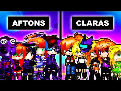 Afton Family Meets Clara's Family! 👨&zwj;👩&zwj;👧&zwj;👦💜 FNAF Gacha Club Mini Movie Reaction