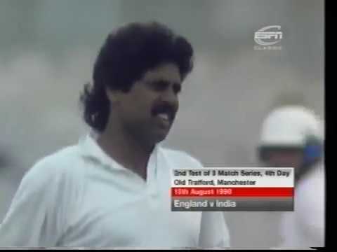 1990 England  v India 2nd Test Day 4