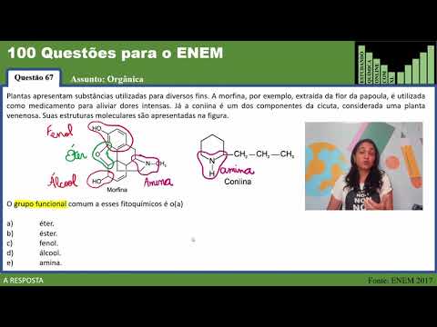 +100QUESTÕESparaoENEM-67-Plantas apresentam substâncias utilizadas para diversos fins. A morfina, ..