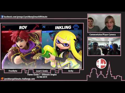 Flame Choke 7 - Frostbyte (Roy) vs. Average (Inkling) - Loser's Finals - Ult Singles (2/9/19)