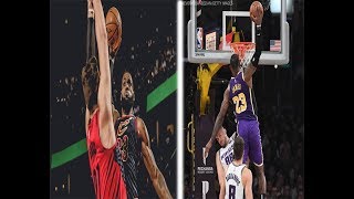 LeBron James Best Poster Dunks & Alley-oops - Career Highlights ᴴᴰ