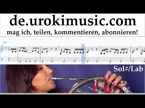 Waldhorn Lernen Ozuna - Dile Que Tu Me Quieres Tabulatur Teil#2 um-i995