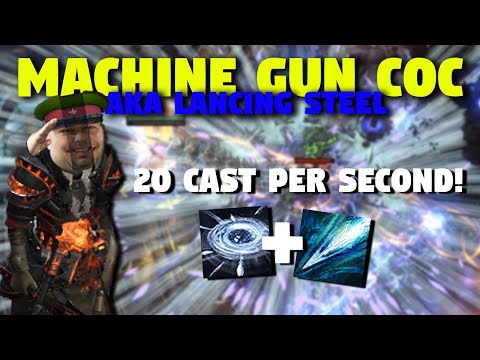 ICE SPEAR + EOW COC [FROM ZERO TO HERO] LANCING STEEL MACHINEGUN BUILD - 20 TRIGGERS PER SECOND