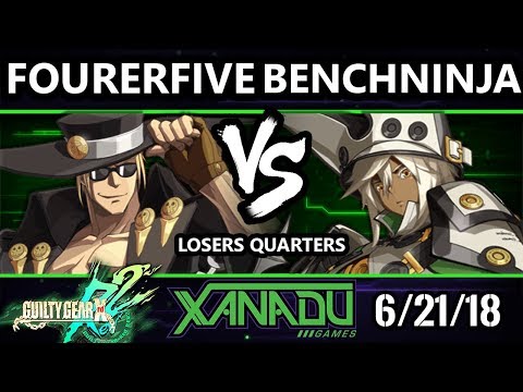 F@X 255 GGXRD2 - fourerfive (Johnny) Vs. BenchNinja (Ramlethal) - Guilty Gear XRD Rev 2 Losers Quart