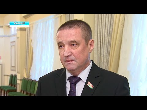 Заместитель председателя Совета Республики Леонид Заяц встретился с коллективом Рогачевского молочноконсервного комбината видео