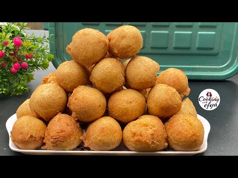 HOW TO MAKE SOFT & AUTHENTIC GHANA PARTY DOUGHNUTS RECIPE | EASY AFRICAN DROP DONUTS RECIPE