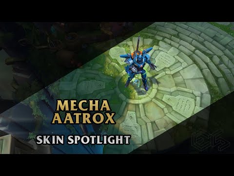 ► Mecha Aatrox ◀ League of Legends ▂ Skin Spotlight