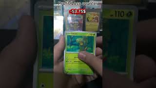 Profit/loss chalenge day 72 #pokemon #packopenning #pokemoncards #pokemontcg #tcg