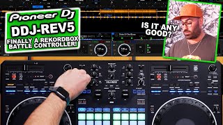 Video thumbnail for Brand new Pioneer DJ DDJ-REV5 - What's it like with rekordbox!? Full feature demo! #TheRatcave by djkit®