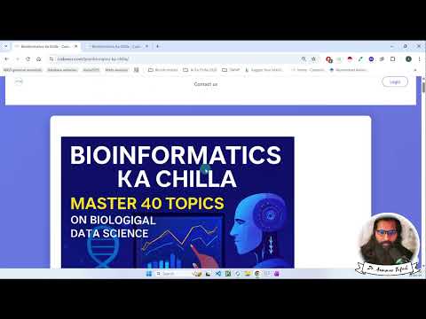 Course Introduction Bioinformatics Ka Chilla A Complete Course on Bioinformatics