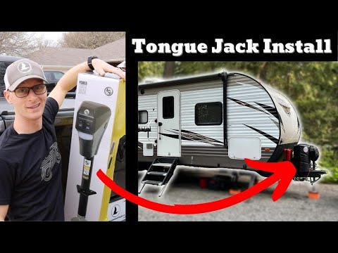 How To Install A Lippert Power Tongue Jack On Your RV