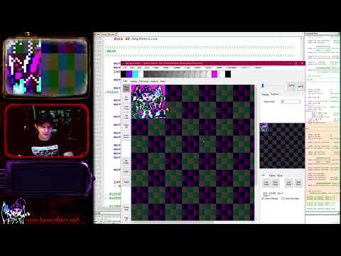 Amiga Sprite Blitting and Interleaved bitplanes (68000 Assembly Lesson P37)