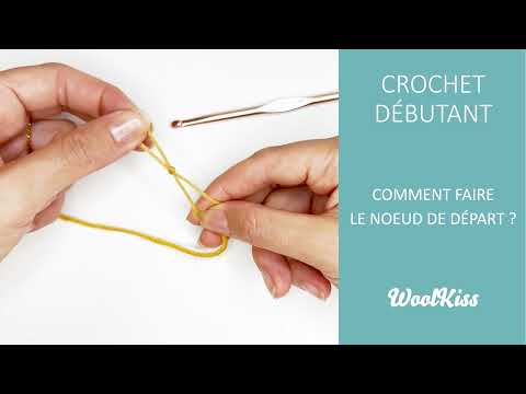 Comment faire le noeud de départ sur le crochet ? - Crochet débutant n°1