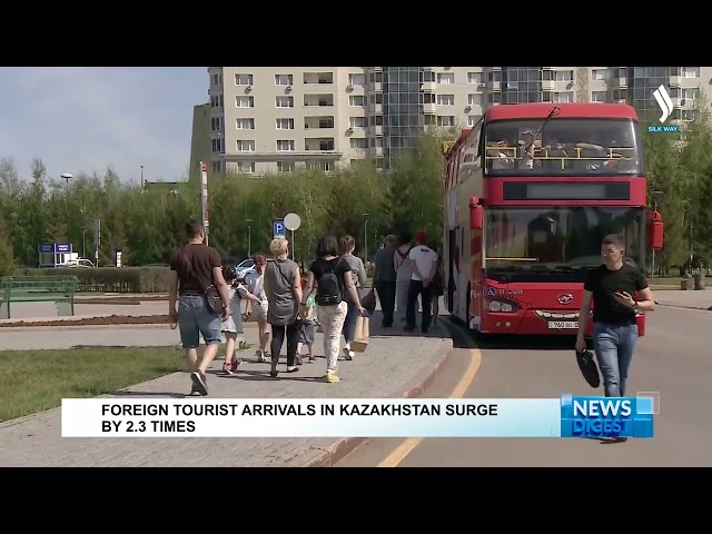 Foreign tourist arrivals in Kazakhstan surge by 2.3 times