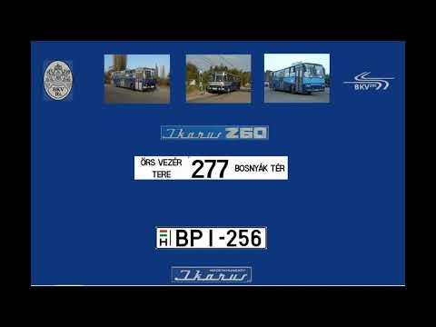 [SOUND] Budapest Bus Sound BPI-256 Ikarus 260.46 277-es viszonylat