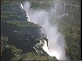 Victoria Falls The Zambezi River From The Air Zimbabwe March 1992