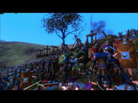8000 Chinese Warriors vs 5000 Roman Soldiers  ( Ultimate Epic Battle Simulator )