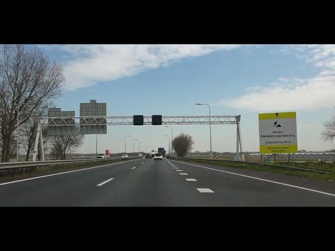 Dashcam Beelden De Lier: A20 Knooppunt Westerlee ----》A4 Knooppunt Kethelplein.