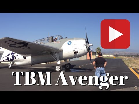TBM Avenger Startup