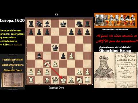 Serie Gioachino Greco Video 1