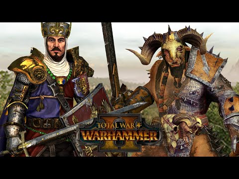 Khazrak Is Officially the WORST - Beastmen vs Bretonnia // Total War: Warhammer II Online Battle