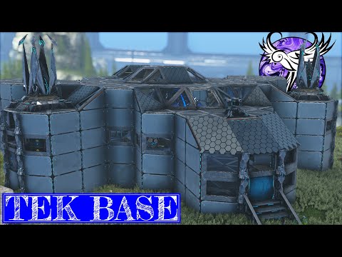 STARTING OUR END GAME TEK BASE | Genesis Pt2 - EP23 | ARK Survival Evolved