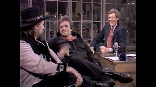 Johnny Cash &amp; Waylon Jennings Collection on Letterman, 1983-1995