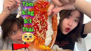 Mukbang Tôm Sống Sốt Thái Siêu Cay Xxx Triệu Di Tú Bắt Trước Mấy Chị Bên Trung Quốc