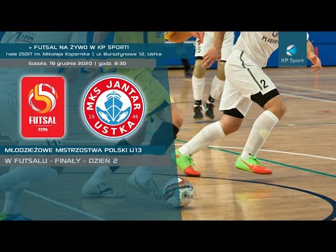 Młodzieżowe Mistrzostwa Polski U13 w futsalu - finały / LIVE / Ustka [19.12.2020]