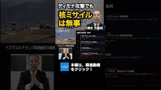 ディモナが攻撃されてもイスラエルの核ミサイルは無事——元陸将が解説