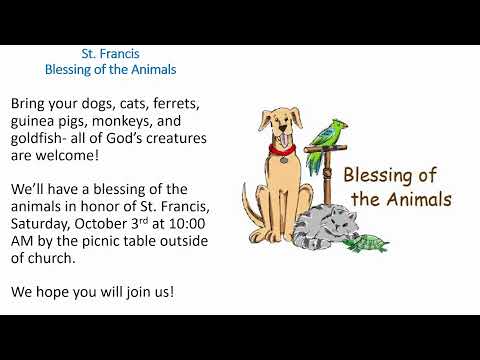 September 19 2020 - 0430 PM Mass Livestream